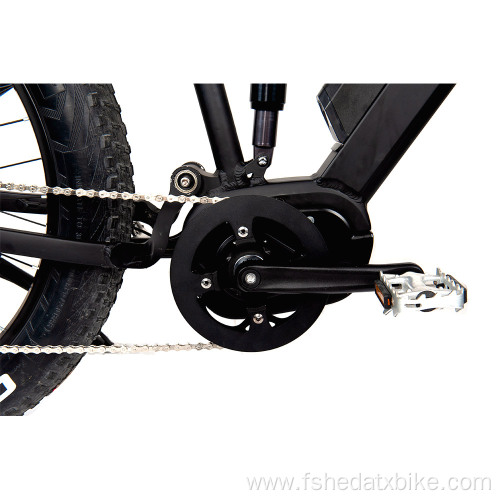 electric mountain bike with premium braking system